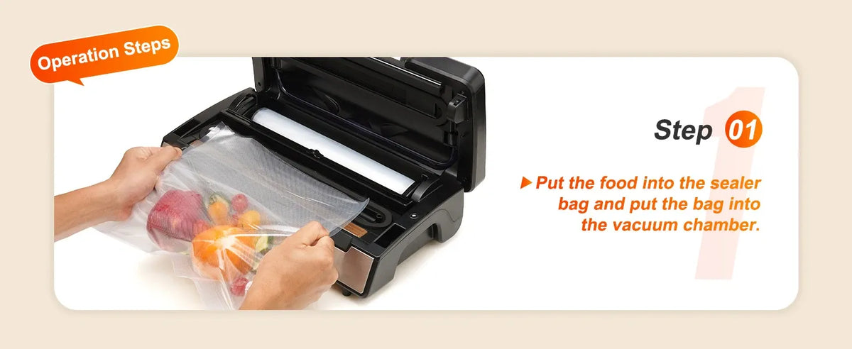 SucceBuy 130W 90Kpa Vacuum Sealer Machine