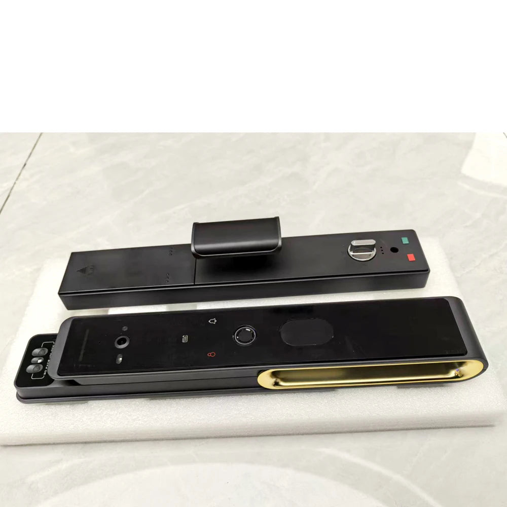 Lxy Home Wifi Fully Automatic 3D Face Recognition Smart Lock Face Security Fingerprint Code Card Key Camera Door Smart Locks