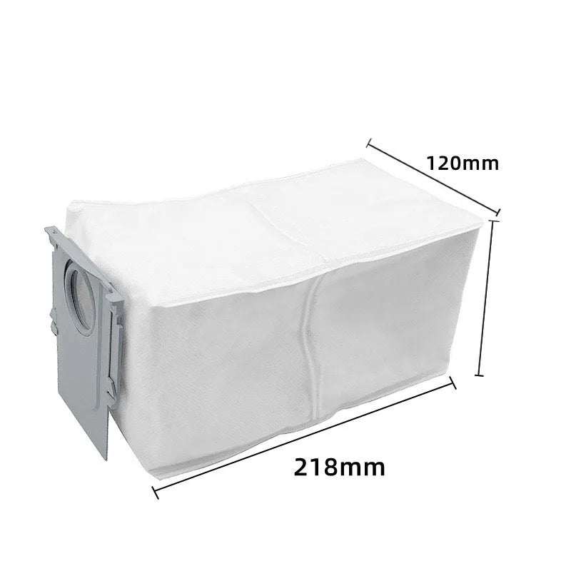 Tidesmit replacement accessory kit including dust bags, brushes, and mop cloths for Roborock Q Revo series vacuums