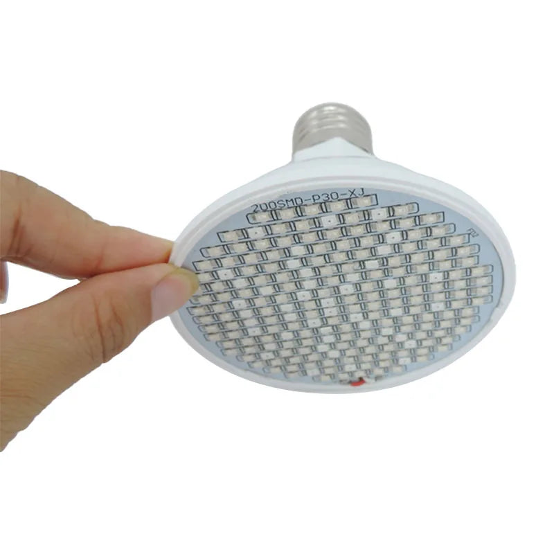 Deep red Beauty Anti Aging Red led Light  IR Infrared bulb E27 Therapy  660nm 850nmplant grow lamp for Body Skin Pain Relie