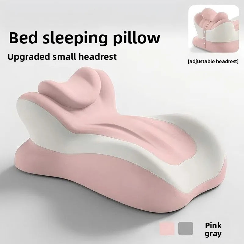 Memory Foam Ergonomic Pillow for Neck Support and Muscle Relief Massage Cushion With pillow B Tidesmit