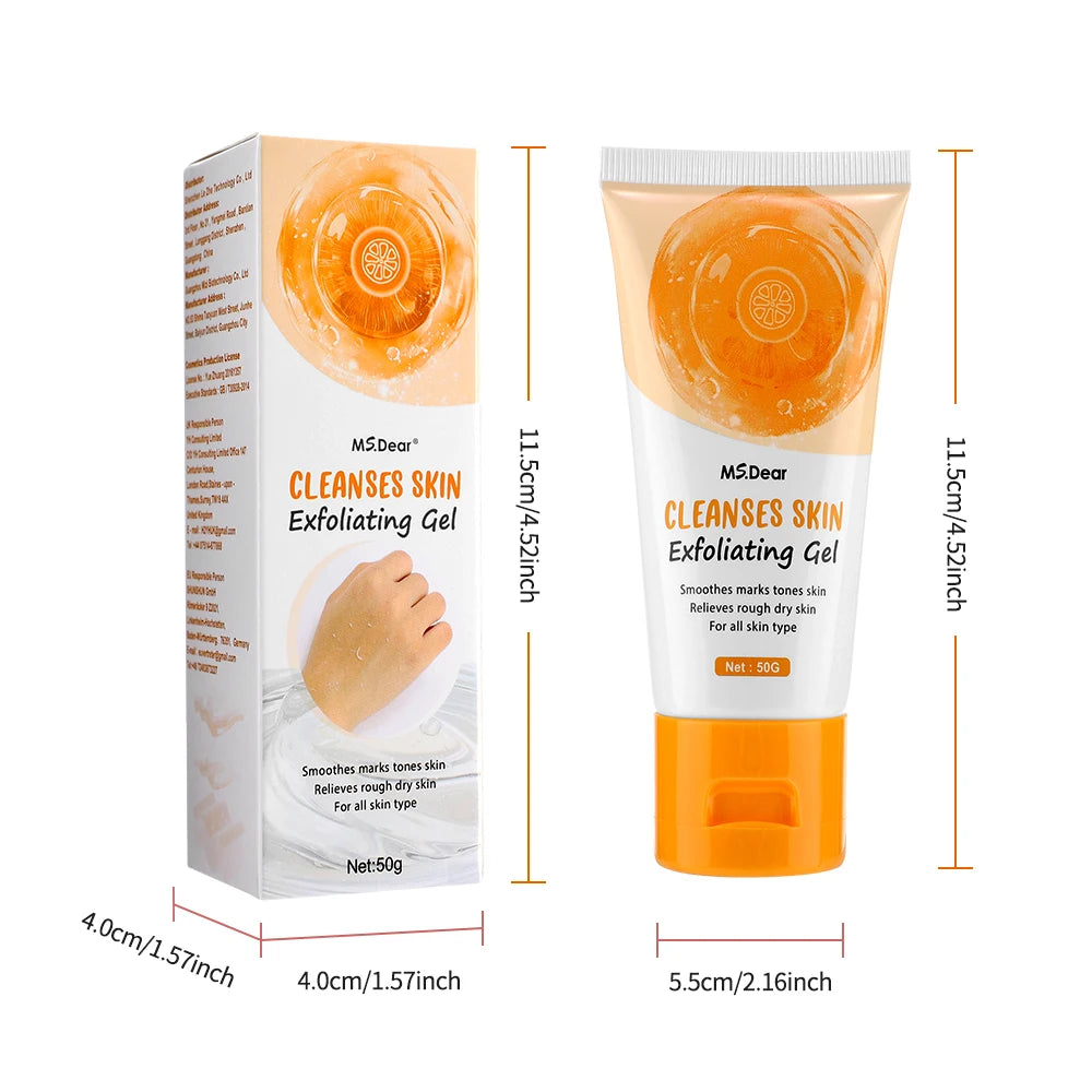 Body Exfoliating Gel 50g | Salon-Quality Skin Smoothing Treatment Scrubs Treatments Tidesmit