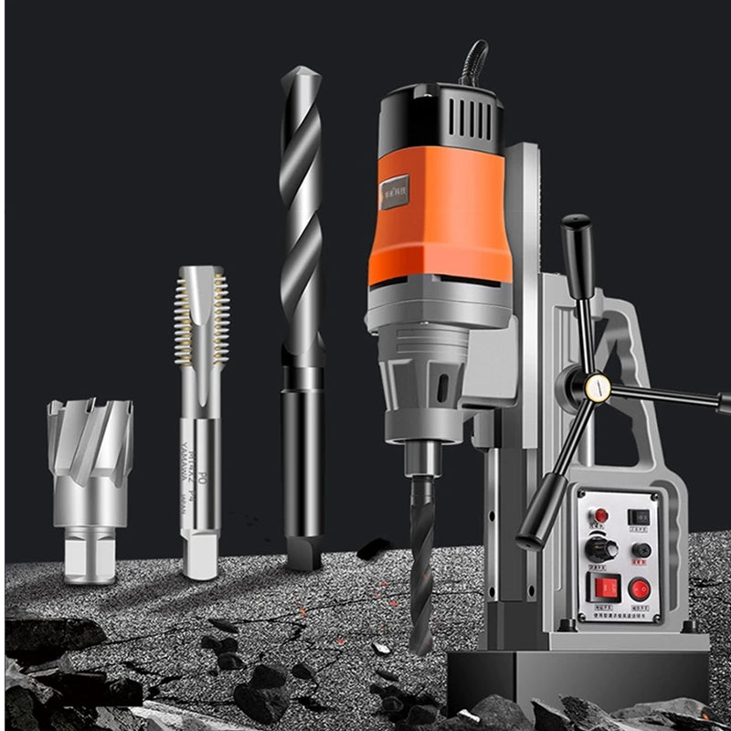 Electric Bench Drilling Rig Machine Magnetic Twist Bench Machine for Engineering Steel Structure 220V LY TN18RE