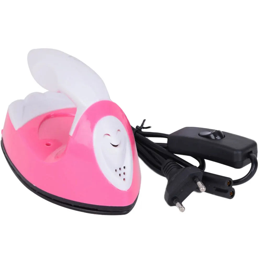 Tidesmit portable handheld mini iron for heat transfer crafts and clothing sewing repairs with rapid heating feature
