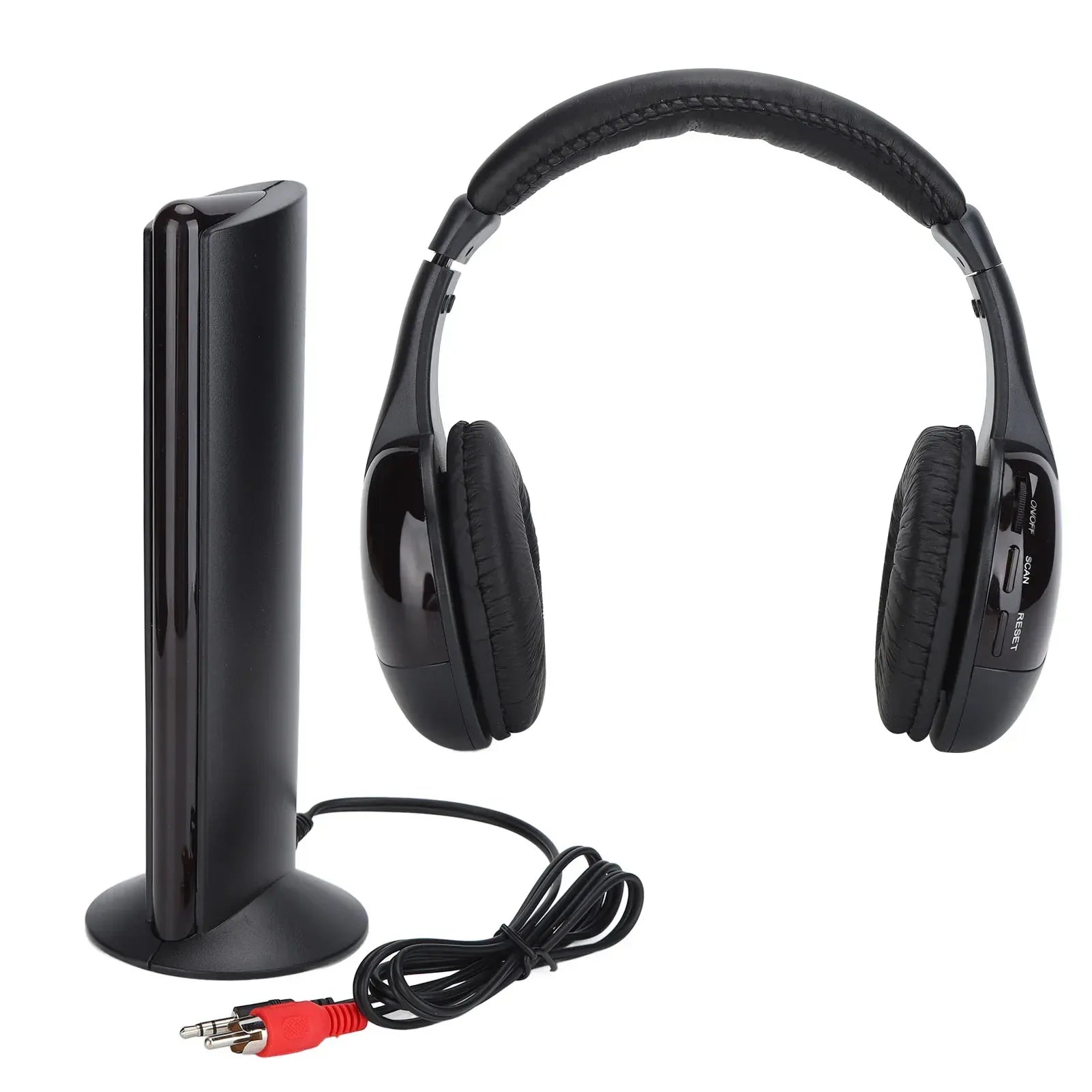 Wireless Over-Ear Headphones with FM Radio & Deep Bass - Tidesmit Tidesmit