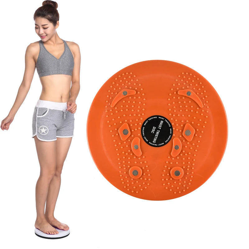 Waist Twisting Disc for Ab Workout - Portable Fitness Board | Tidesmit Body Shaping Massage Equipment Tidesmit
