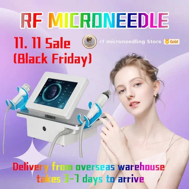 RF Fractional Microneedling Machine 150W for Professional Skin Tightening Scrubs Treatments Tidesmit