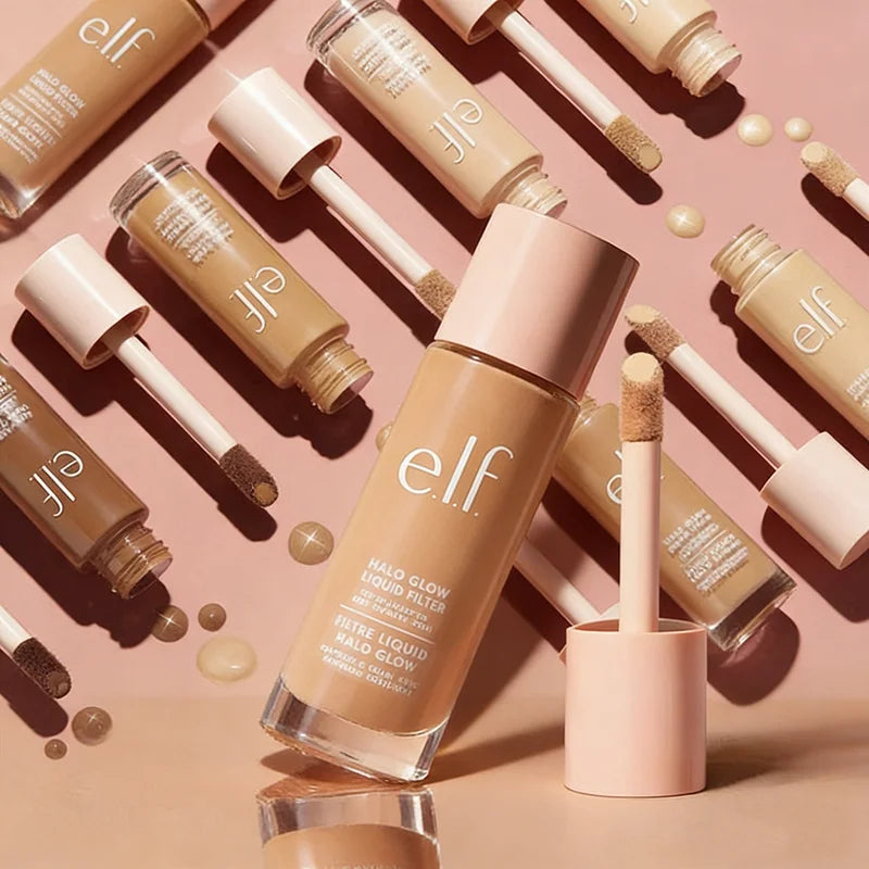 Tidesmit halo glow liquid filter highlighter and brightening makeup primer for a radiant face complexion
