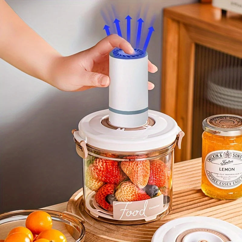 Vacuum Sealer Machine Starter Set with Handheld Vacuum Sealer Vacuum Containers For Food Storage Wine Vacuum