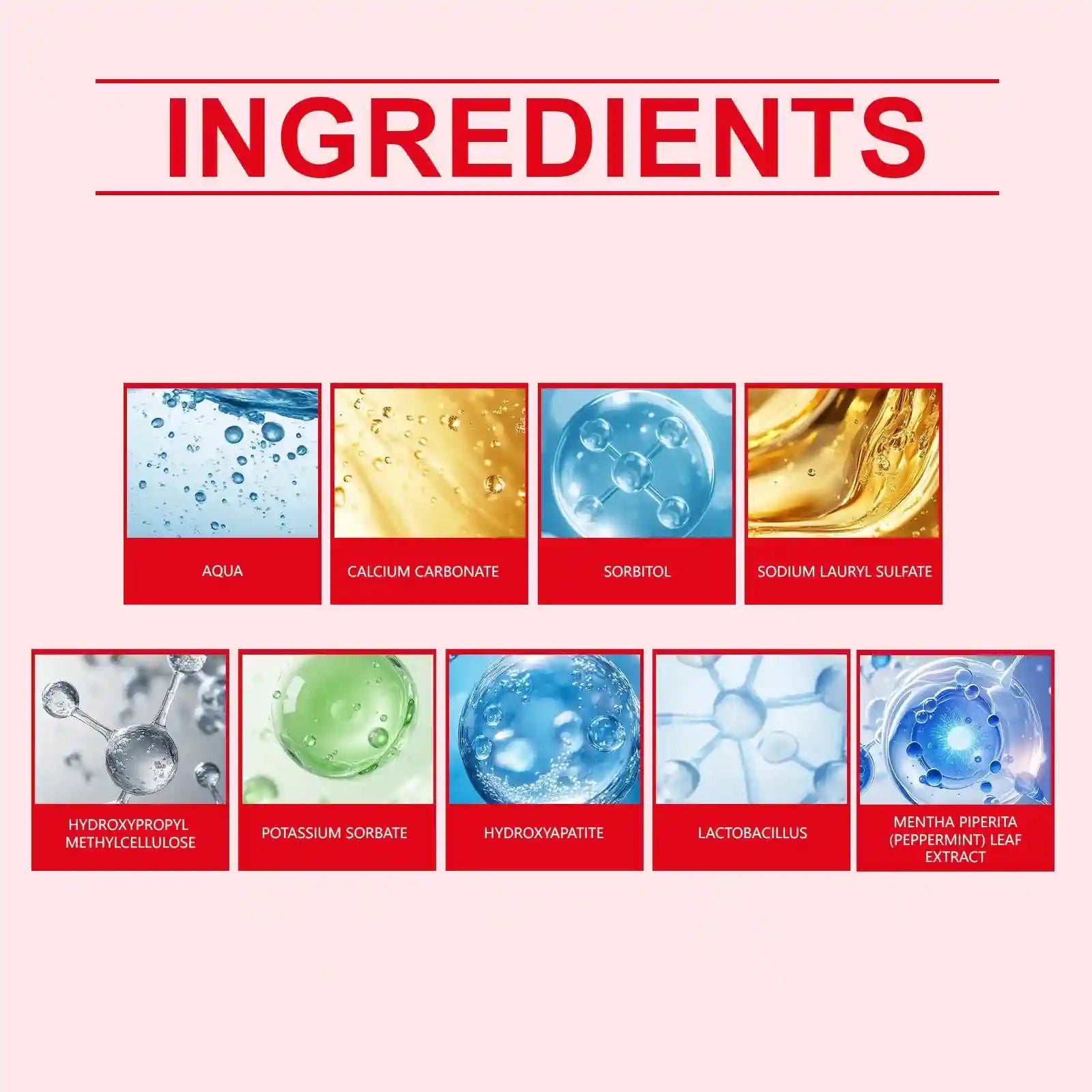Tidesmit SP-8 Hydroxyapatite teeth whitening toothpaste for deep stain removal and cavity protection
