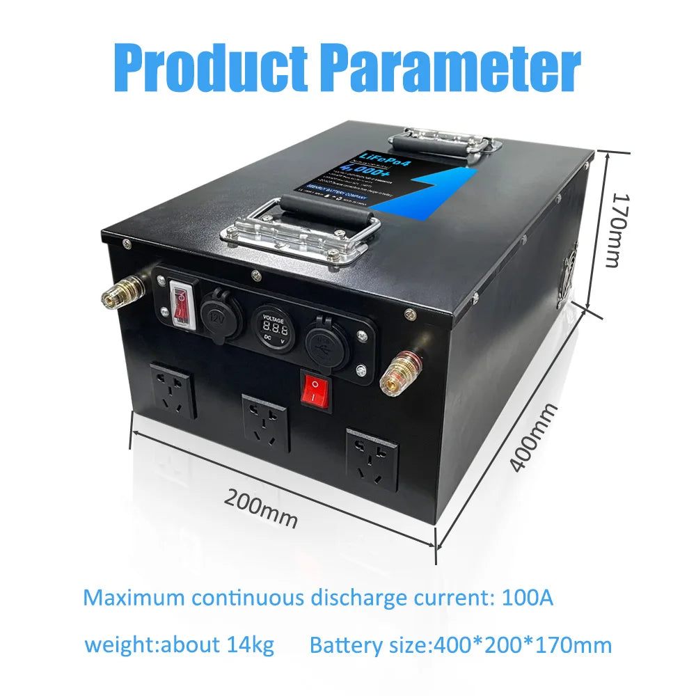 Portable Solar Generator 500W Pure Sine Wave Power Station by Tidesmit Tidesmit