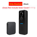 Tuya 1080P Doorbell Camera WIFI with Solar Cover 2-way Audio Intercom Video Motion Detect Waterproof Outdoor Wireless Doorbell