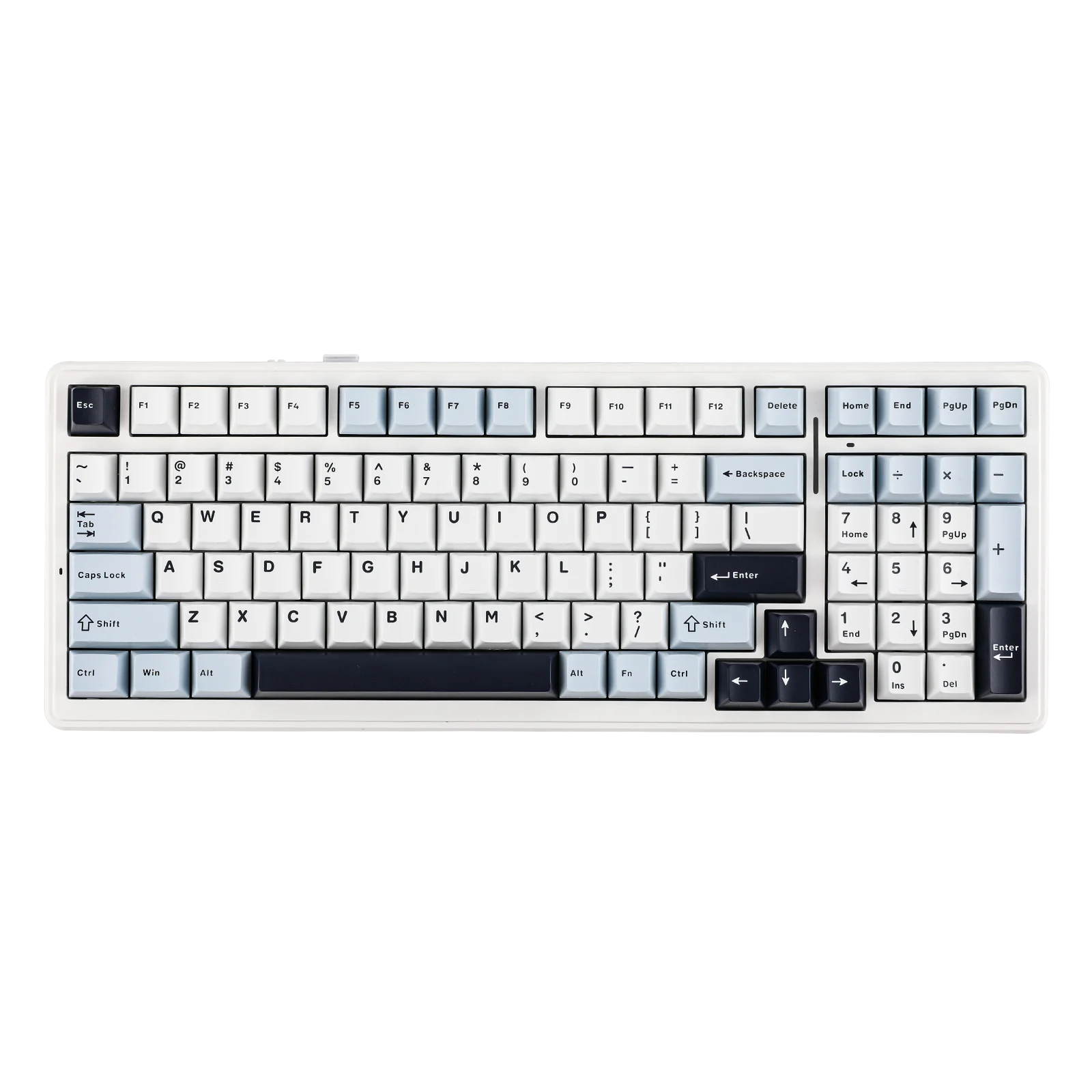 EPOMAKER x AULA F99 98% Gasket-Mounted Wired/BT/2.4GHz Wireless NKRO Mechanical Keyboard North-facing RGB 8000mAh Battery