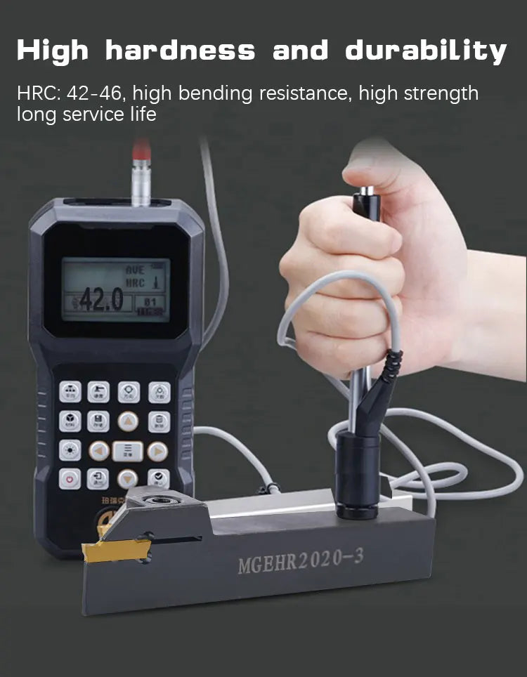 Full Series Grooving Tool Holder MGEHR1212 MGEHR1616 MGEHR2020 MGEHR2525 Slotting Turning Tool for Carbide Grooving Insert MGMN