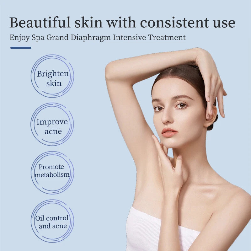 Enjoy Spa Grand Diaphragm Intensive Treatment for skin brightening, acne improvement, and oil control.