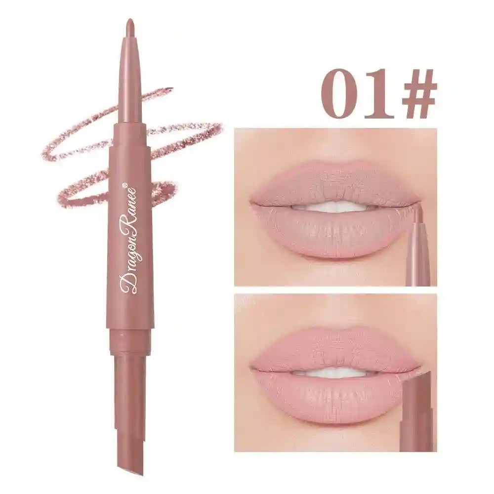 Matte Lip Liner and Lipstick Pen | Waterproof Long Lasting 2-in-1 Lip Care Tidesmit