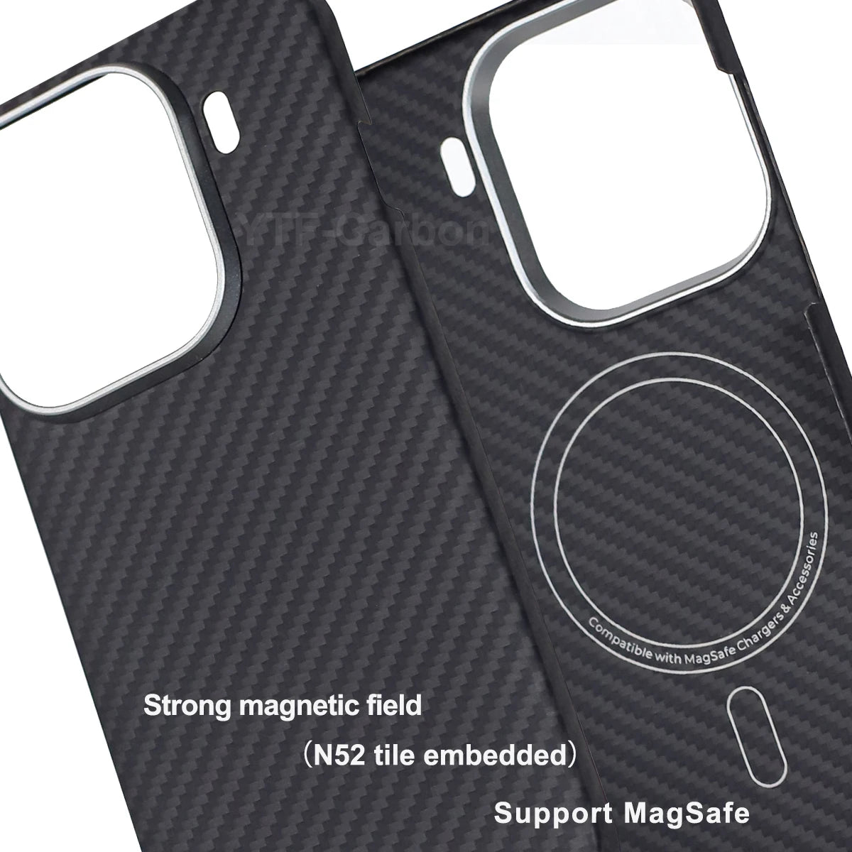 Oppo Find X9 Pro Carbon Fiber Case - Slim Magnetic Protection Tidesmit