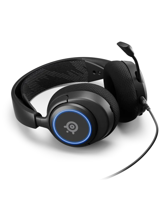 Arctis Nova 3 RGB Wired Gaming Headset | Spatial Audio White & Black black Tidesmit