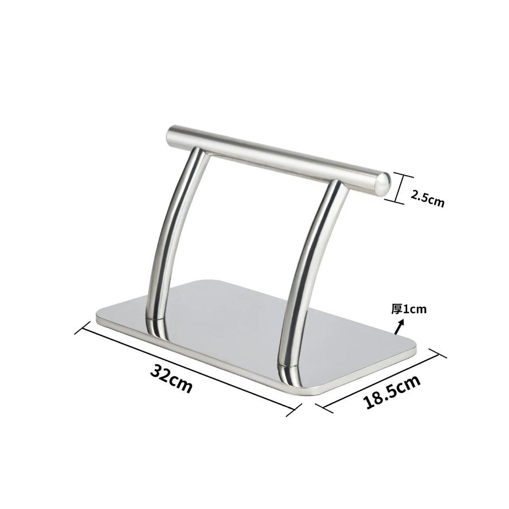 Barber Salon Chair Foot Rest | Stainless Steel Pedal - Tidesmit Massage Chairs Tidesmit