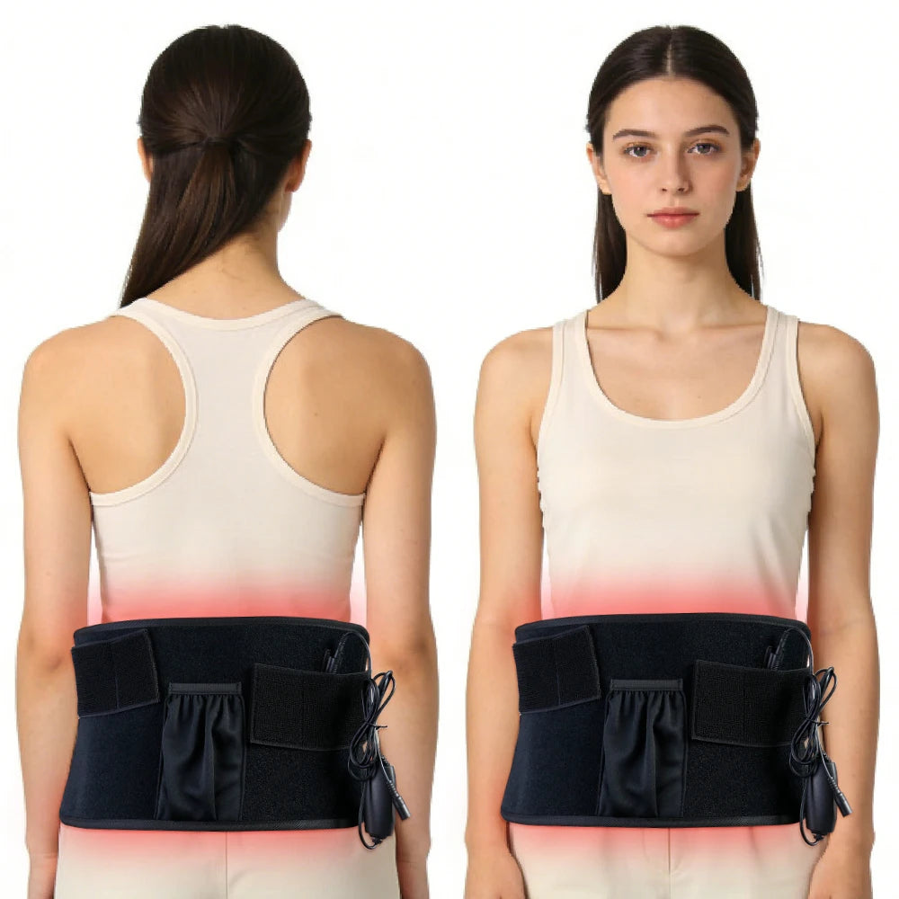 Red & Infrared 120pcs LED Light Therapy Belt 850nm 660nm Back Wrap Burn Fat Wrap Slimming Machine Waist Heat Pad Full Body