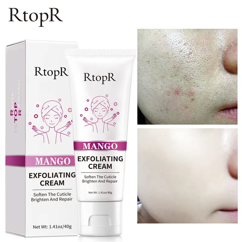 Face Exfoliating Gel | Mango Repair Scrub for Bright Skin - 40ml Scrubs Treatments Tidesmit