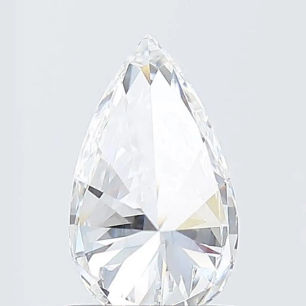 1 Carat Rare Pear Shaped Lab Grown Diamond D Color SI! Clarity IGI Certified Excellent Cut Loose Stone For Engagement Ring Bride