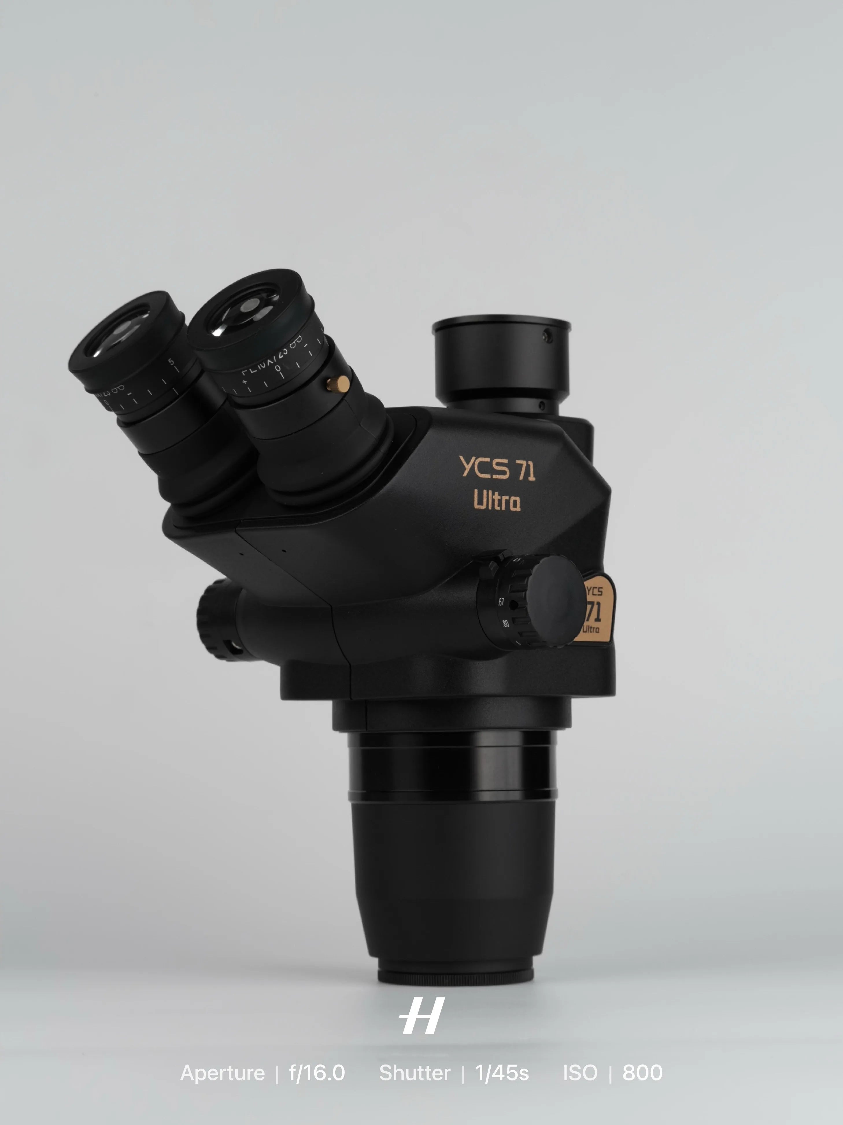 NEW YCS 71 Ultra HD Trinocular Microscope Head 0.67X-45X Zoom for Phone Electronic Repair Microscope Camera