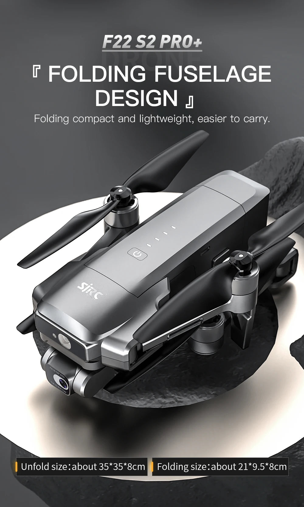 4K GPS Drone With Gimbal – Professional Obstacle Avoidance Quadcopter Tidesmit
