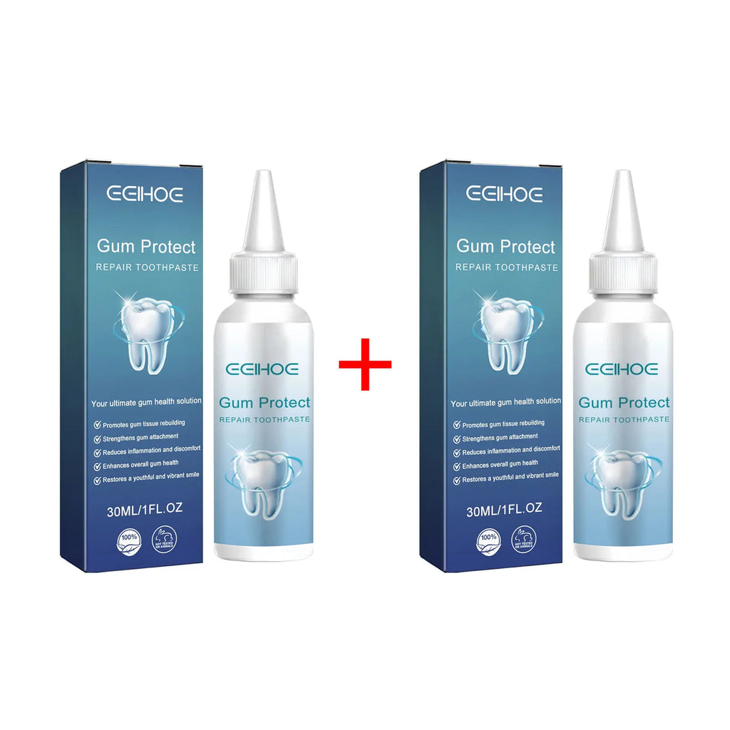 Tidesmit EELHOE gingival repair toothpaste for teeth whitening, plaque removal, and gum care therapy.