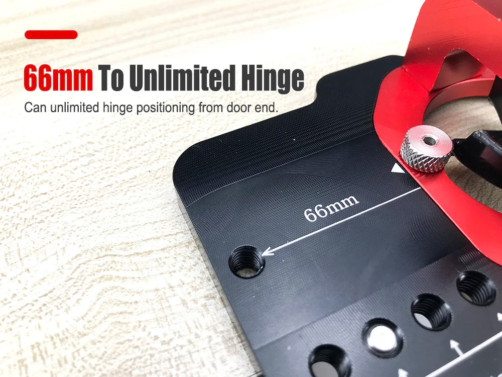 35mm Concealed Door Hinge Jig Accurate Locking Cabinet Hinge Jig Pocket Hole Jig Adjustable Quick Punch Cabinet Hardware Jig