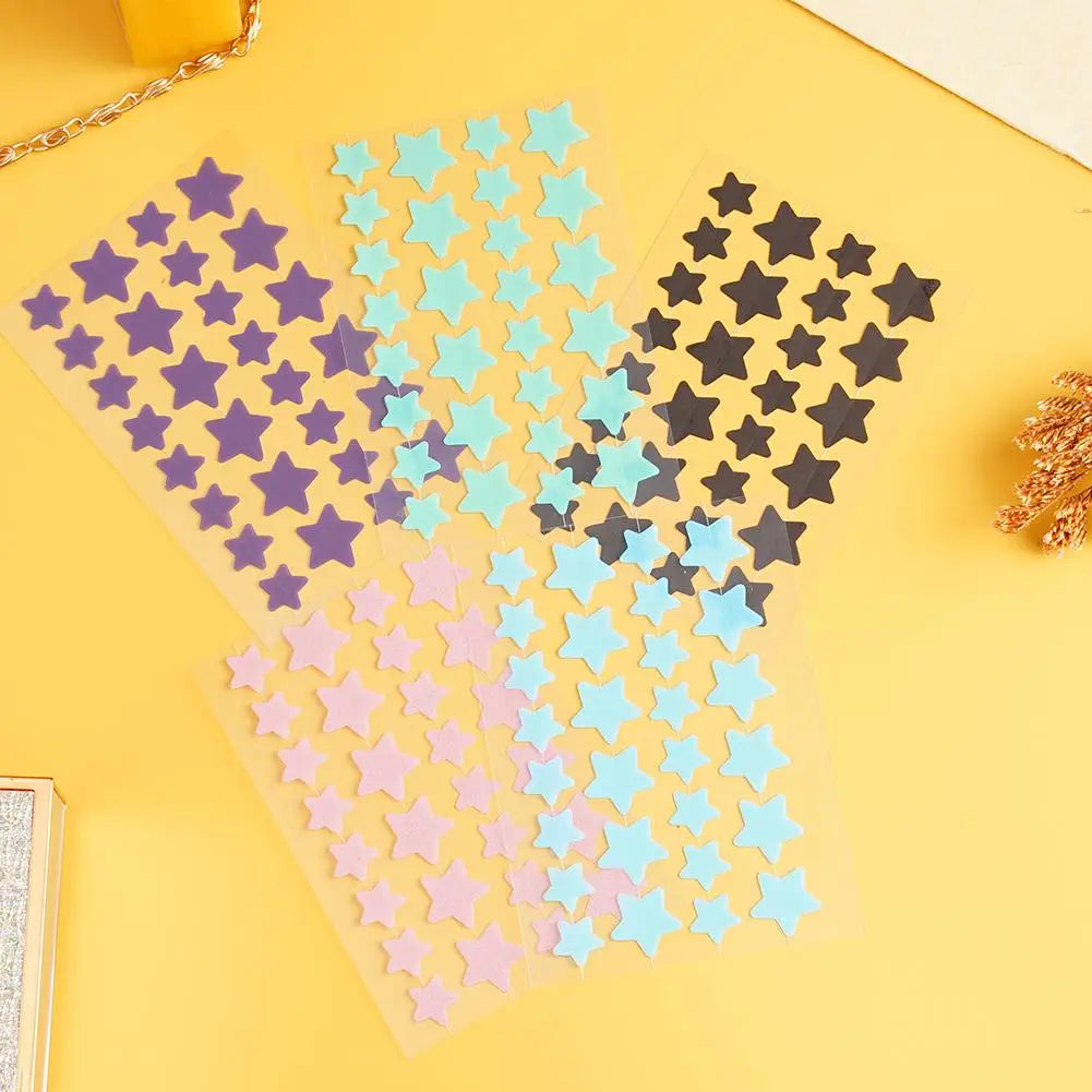 28Pcs Colorful Cute Star Shaped Acne Sticker Invisible Acne Cover Pimple Patch Skin Care