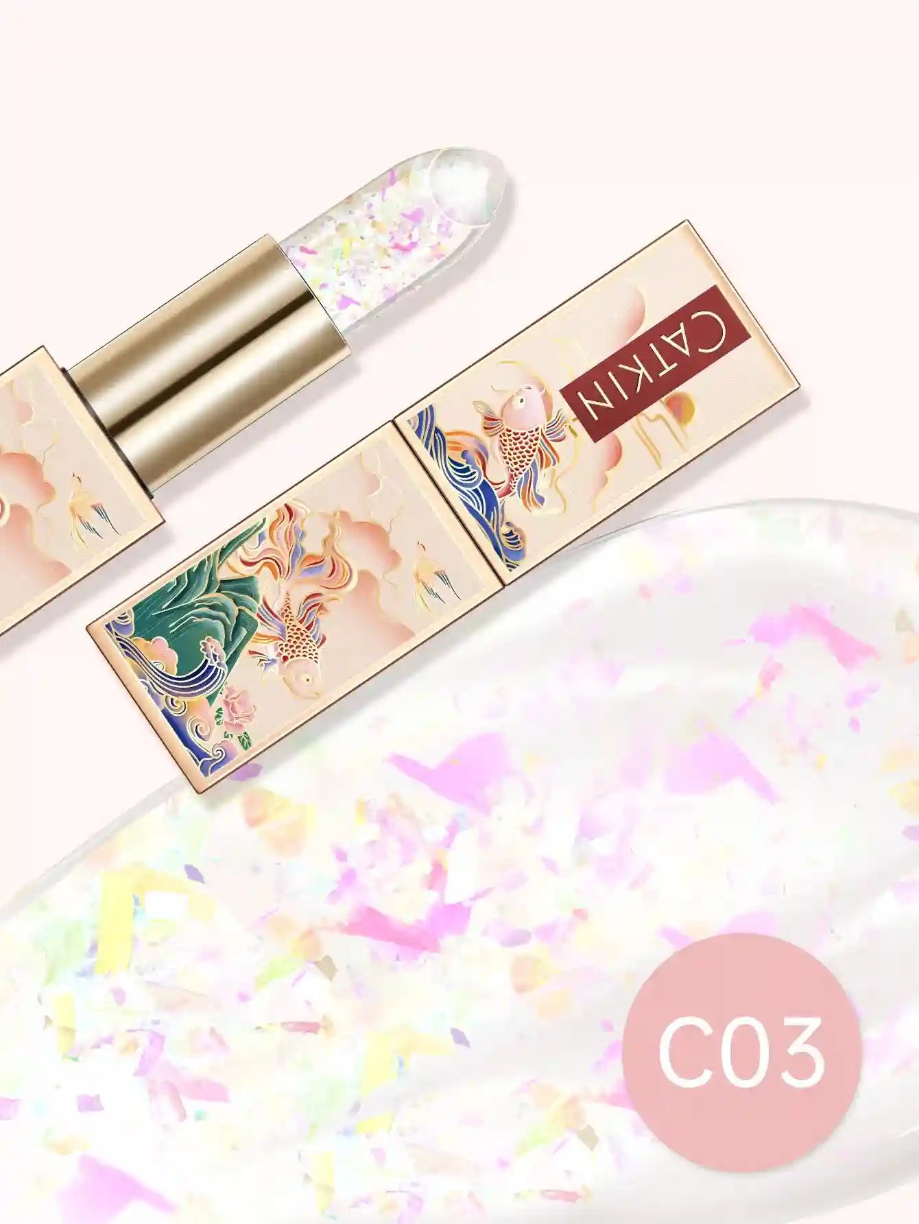 Color Changing Lip Balm: Hydrating Tinted Gloss by Tidesmit Lip Care Tidesmit