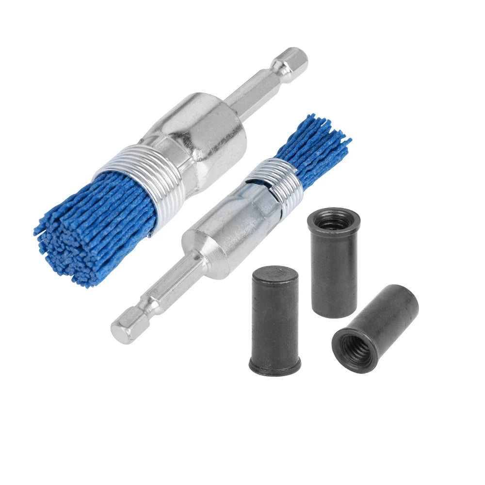 Podofo Universal Diesel Injector Seat Port Cleaning Tool Kit 19Pcs Decarbonising Fuel Nozzle Repair Tool Set