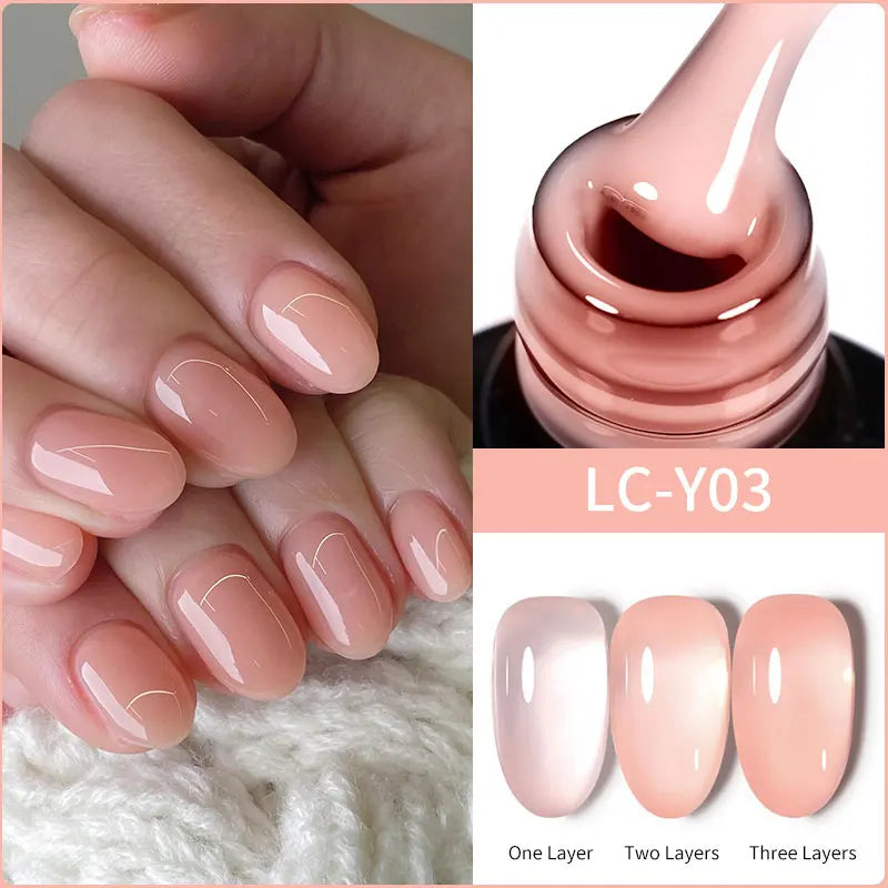 Extension Gel Nail Polish Jelly Soak Off Kit for Permanent Makeup Artists Permanent Makeup Machines LC-Y03 Tidesmit