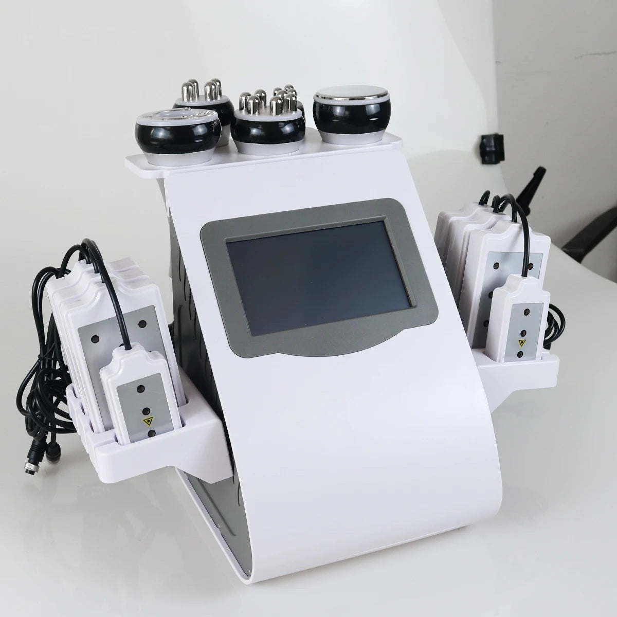 Ultrasonic Cavitation Machine 6-in-1 Body Slimming Device Body Shaping Massage Equipment Tidesmit