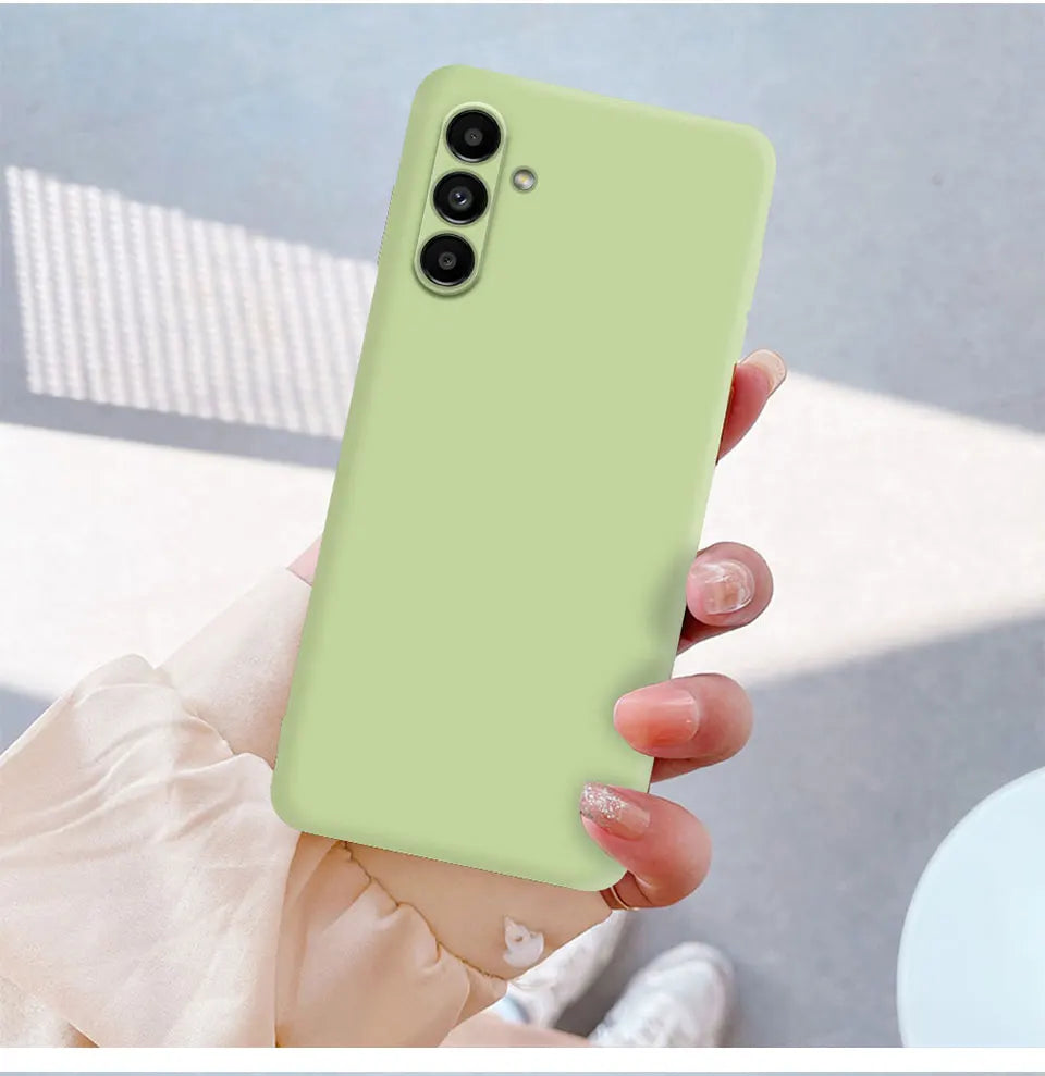 Samsung Galaxy A55 Silicone Case - Slim Shock-Absorbing Cover Tidesmit
