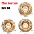 4" Woodworking Shaping Sanding Prick Saw Blade Angle Grinder Round Polishing Disc Wood Tea Tray Carving Power Tools Accessories