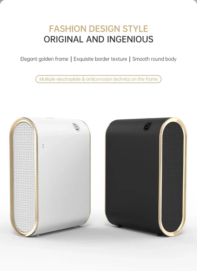 Bluetooth Professional Aroma Diffuser Machine 350ML Waterless Essential Oil Diffuser Electric Smell for Home Room Fragrance