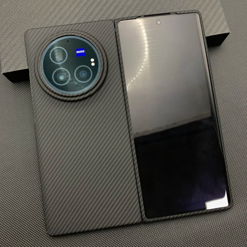 Vivo X Fold3 Aramid Fiber Case | Slim Military-Grade Shock-Absorbing Cover Tidesmit