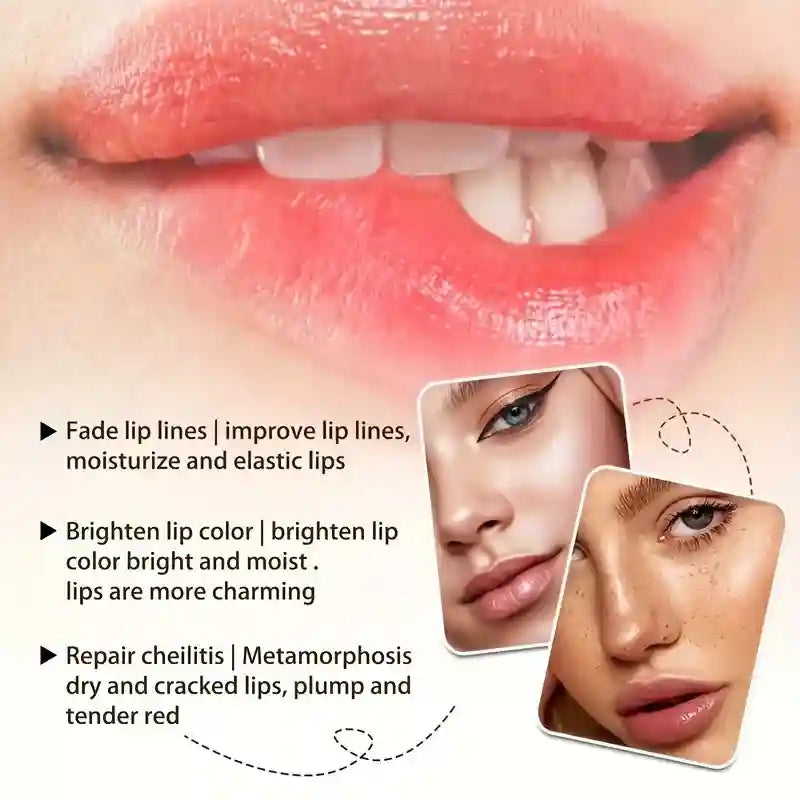 Collagen Lip Masks - 6pc Hydrating Gel Treatment for Soft Plump Lips Lip Care Tidesmit
