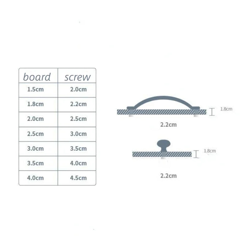 Aluminum Alloy Handles Invisible Furniture Pulls Cabinet Drawer Knobs Wardrobe Door Handles Hidden Hardware Accessories
