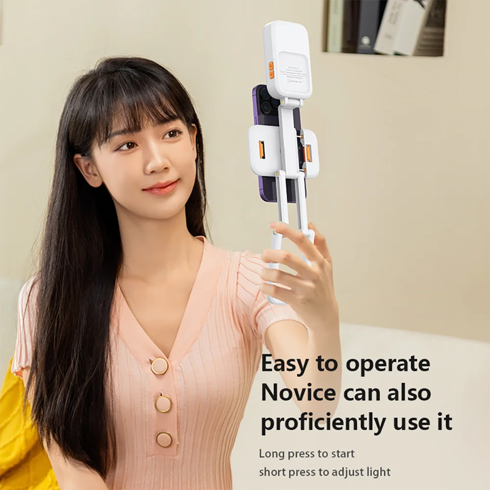 Portable Ring Light with Tripod for Professional Video & Content Creation Tidesmit