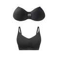 Electric Breast Massager Bra with 6 Vibration Heads - Black Relaxation Treatment Black5061 China Mainland Tidesmit