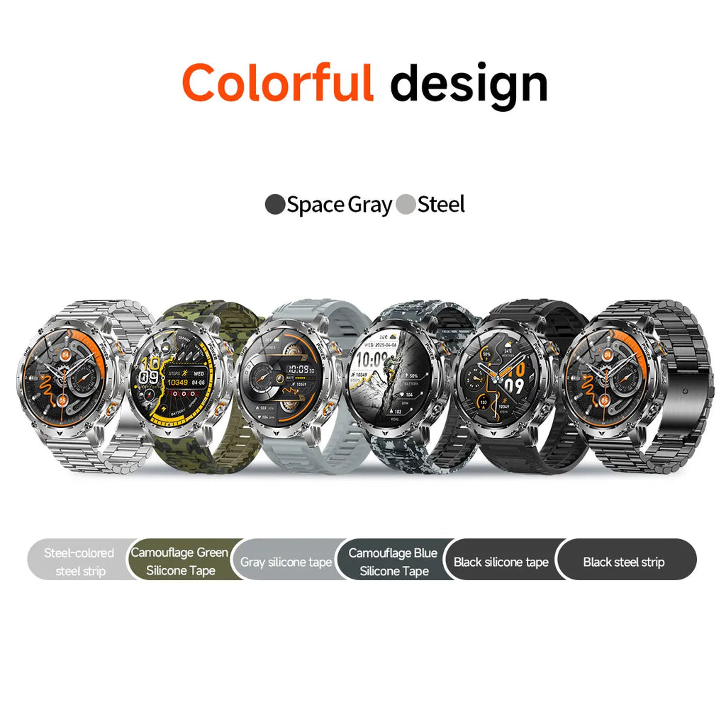 New T-Rex3 Ultra 1100mAh Battery Smart Watches GPS Track Compass IP69K Waterproof Sports Tracker Outdoors Military Smartwatches