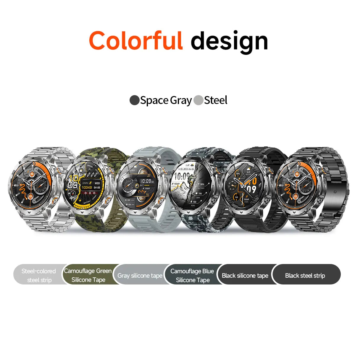 New T-Rex3 Ultra 1100mAh Battery Smart Watches GPS Track Compass IP69K Waterproof Sports Tracker Outdoors Military Smartwatches