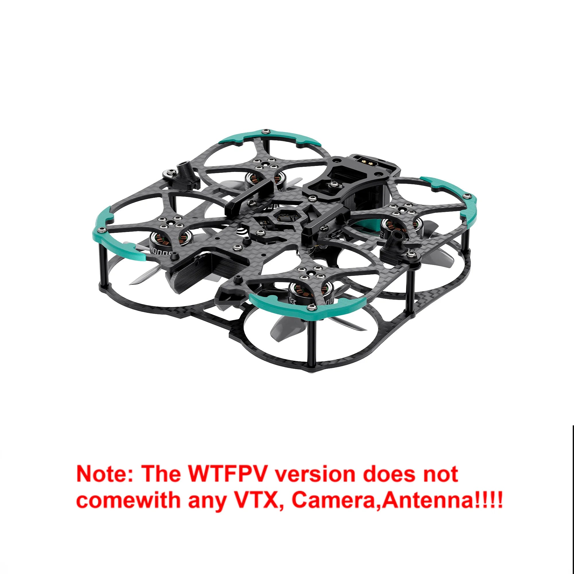 Cinewhoop Drone 2 Inch HD O4 Pro 4S 45A AIO - Compact Aerial Imaging WTFPV PNP Tidesmit