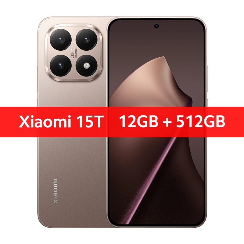 Xiaomi 15T Global Version Smartphone IP68 5500mAh 67W HyperCharge 6.83" 120Hz display MediaTek Dimensity 8400-Ultra 50MP
