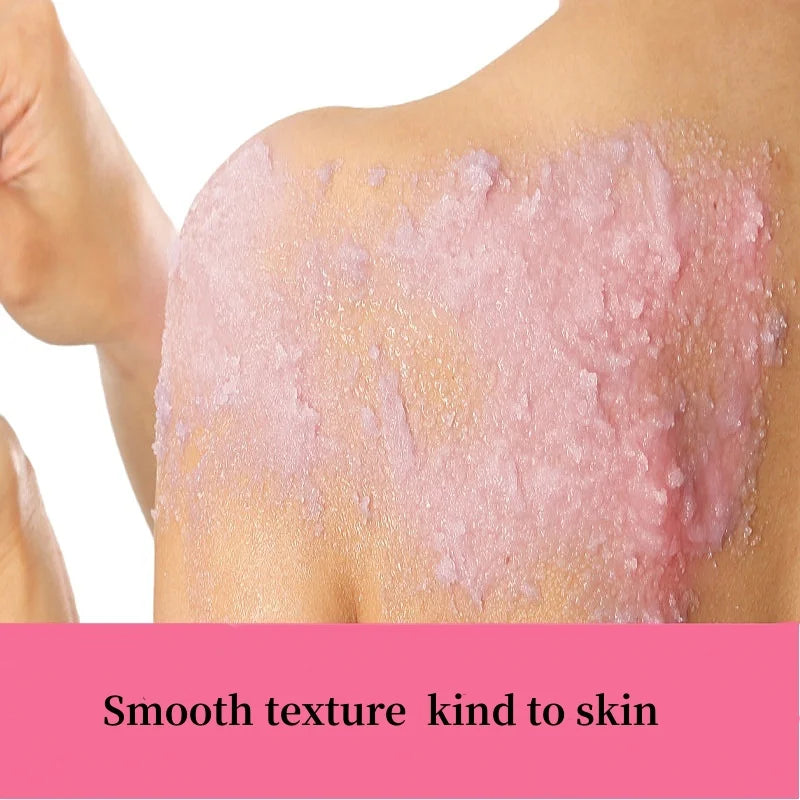 Rose Body Scrub 350g | Natural Walnut Shell Exfoliator by Tidesmit Scrubs Treatments Tidesmit
