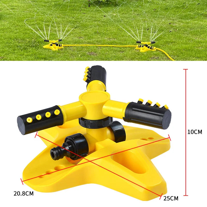360 Degree Rotating Automatic Sprinkler For Garden Watering Watering Land And Lawn Can Be Connected In Series With Sprinkler