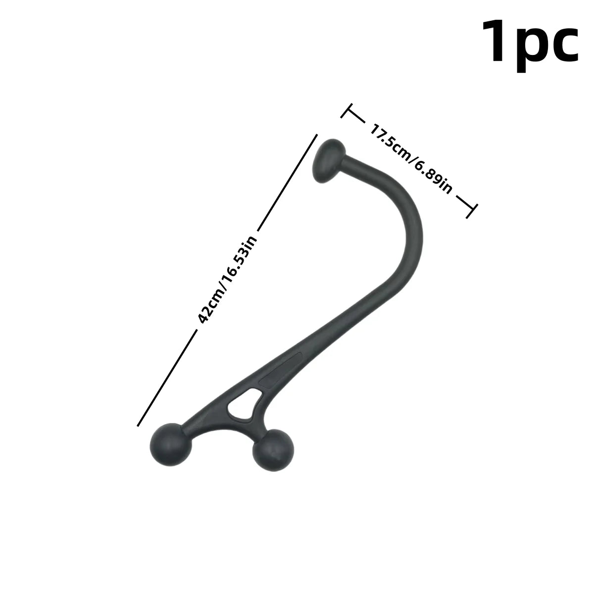 Back Massage Stick for Pain Relief - Ergonomic Deep Tissue Tool Back Massage Instrument Tidesmit